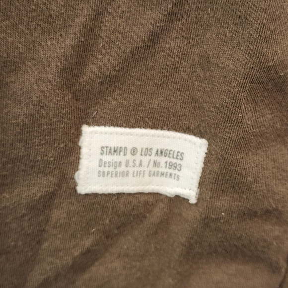 Stampd long-sleeve olive T-shirt - Picture 4 of 6